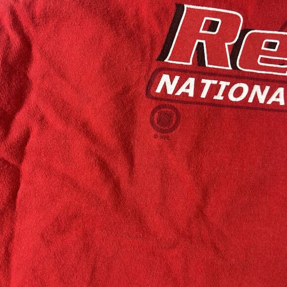 Vintage NHL Detroit Red Wings Graphic Shirt Men’s XL Pro Edge Red Y2K - Picture 7 of 11